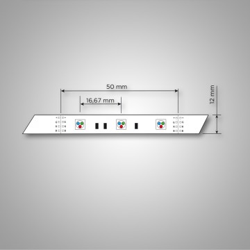 Flexstrip RGB 12V 500 PCB