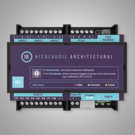 Séquenceur DR2 LITE DMX 512...