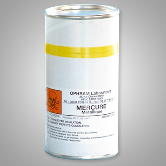 Mercure tri distillé 500g